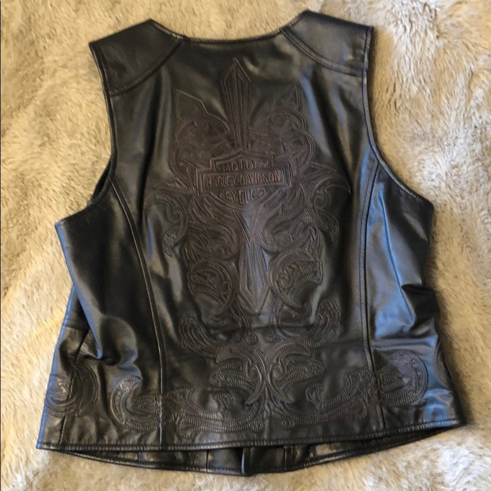 Harley Davidson Leather Vest